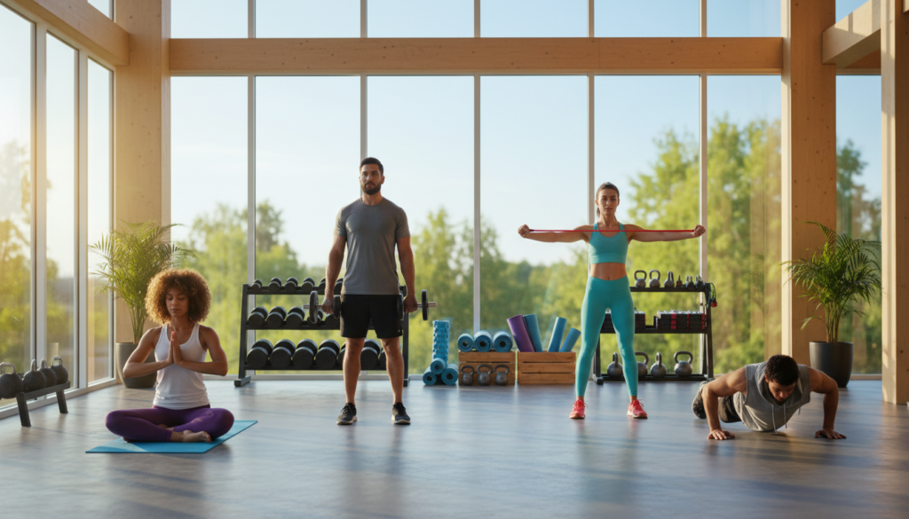 balanced workout routine