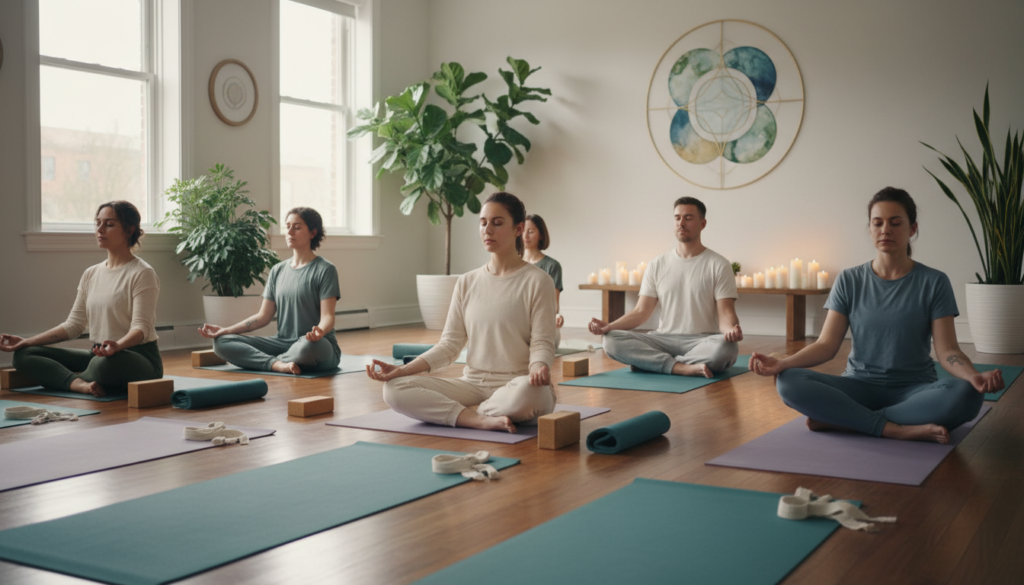 yoga studio yoga studio