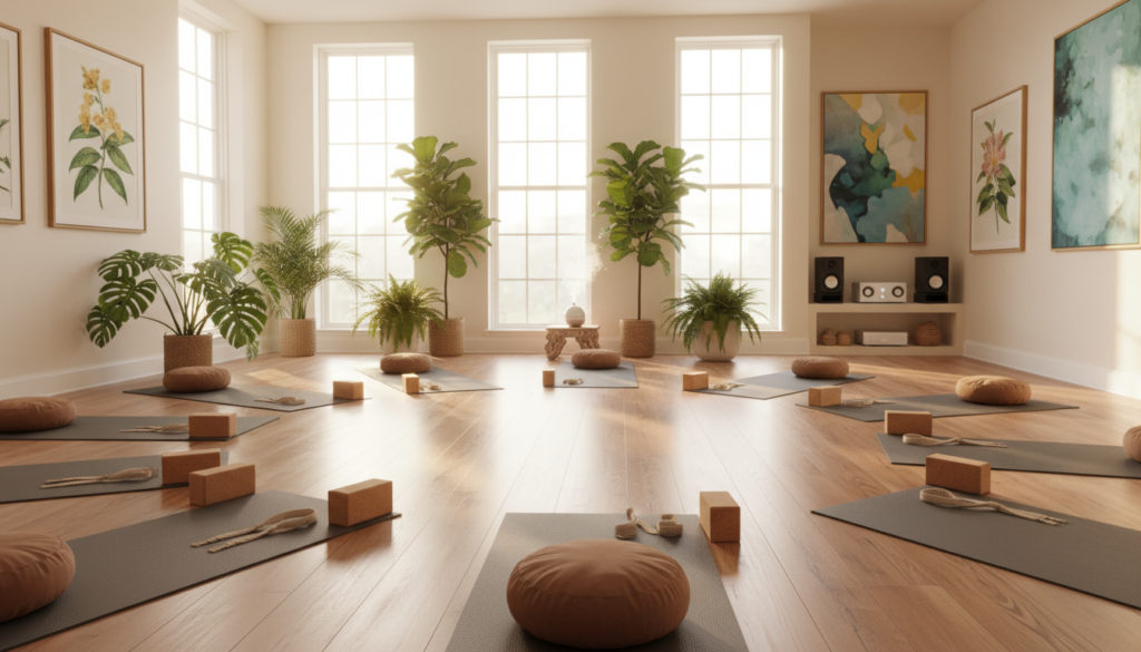 yoga studio yoga studio